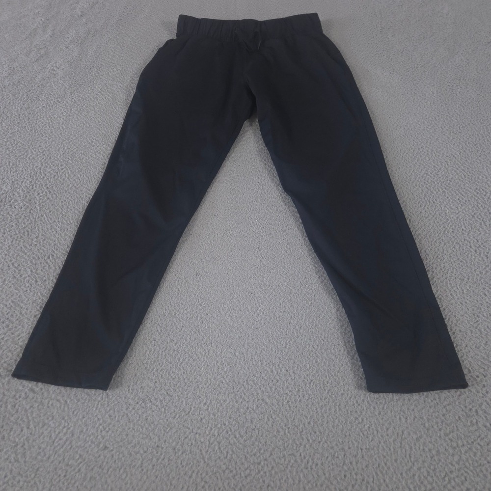 Bauer Pants Womens Medium Black Tapered Leg Street Style Jogger Nylon Stretch